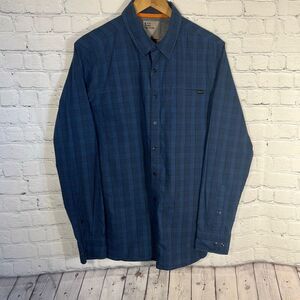 511 Tactical Shirt Mens Medium Blue Echo Long  Sleeve Shirt 72494